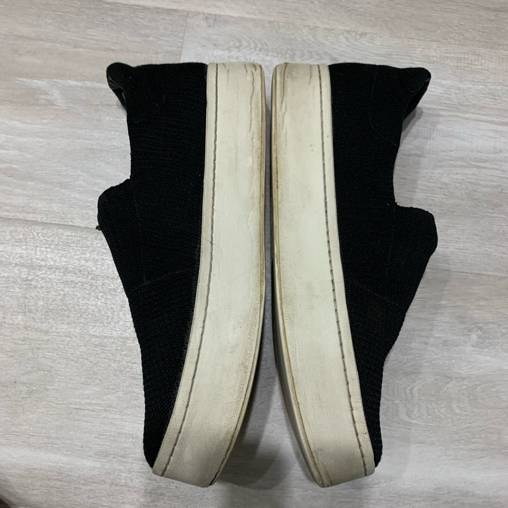 VINCE Warren Slip On Black Platform FINAL SALE Sneakers Sz 8.5M - Picture 8 of 10